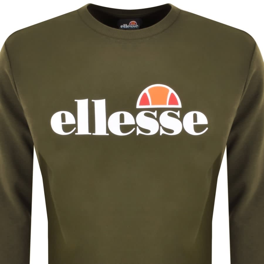 Ellesse small logo crew sweatshirt outlet
